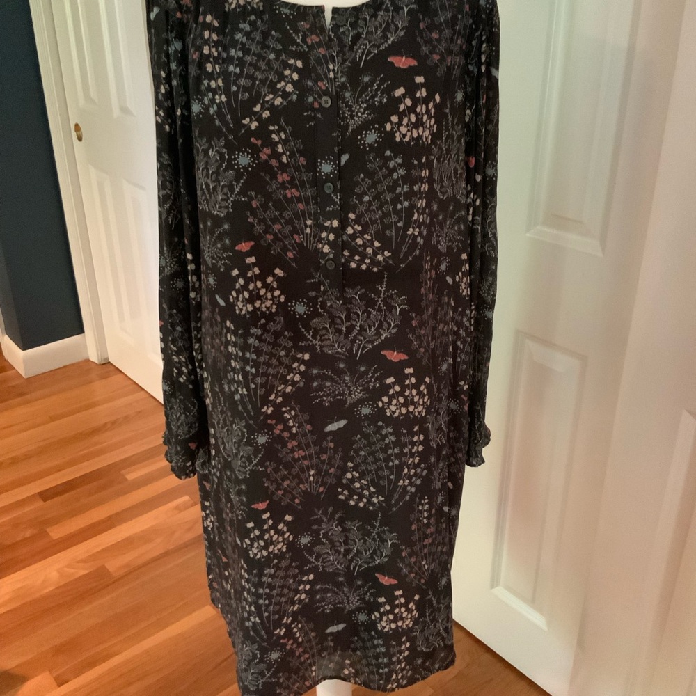 Floral gray floral Dress